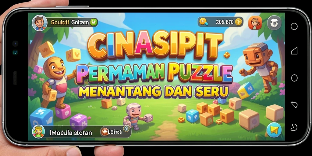 Tampilan gameplay menarik dari CINASIPIT yang penuh tantangan.