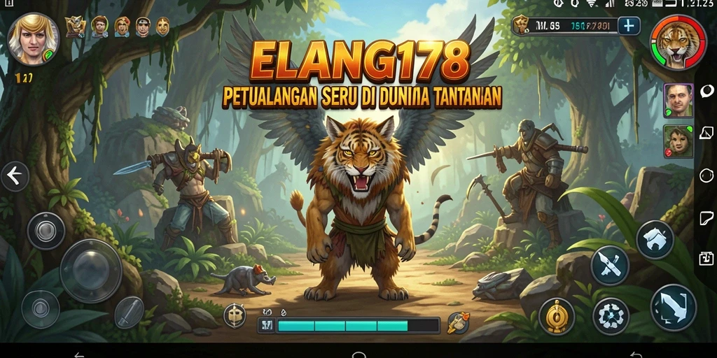 Gameplay seru dan mendebarkan di ELANG178.