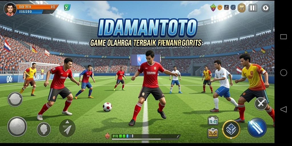 Tampilan gameplay seru dan grafis menarik dari IDAMANTOTO.