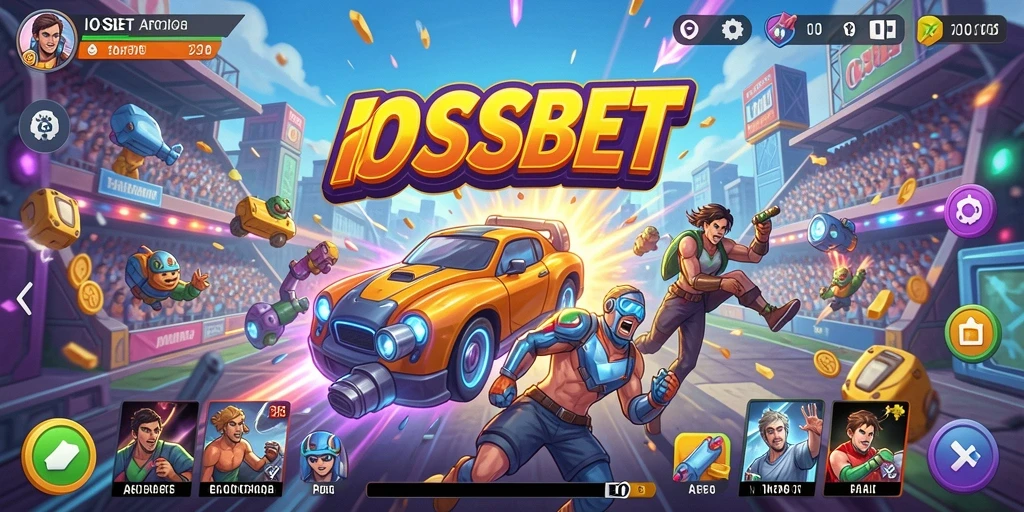 Tampilan gameplay Arcade yang penuh aksi dan keseruan.