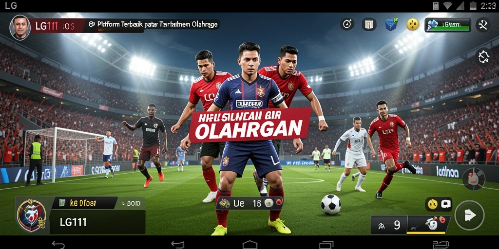 Tampilan gameplay menarik dari aplikasi Sportsbook LG111.