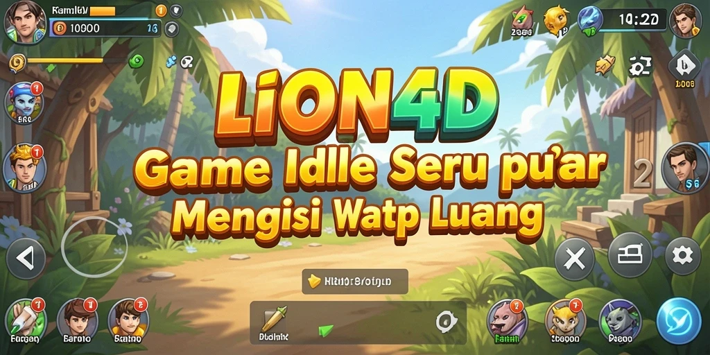 Tampilan gameplay LION4D yang menyenangkan dan menarik.
