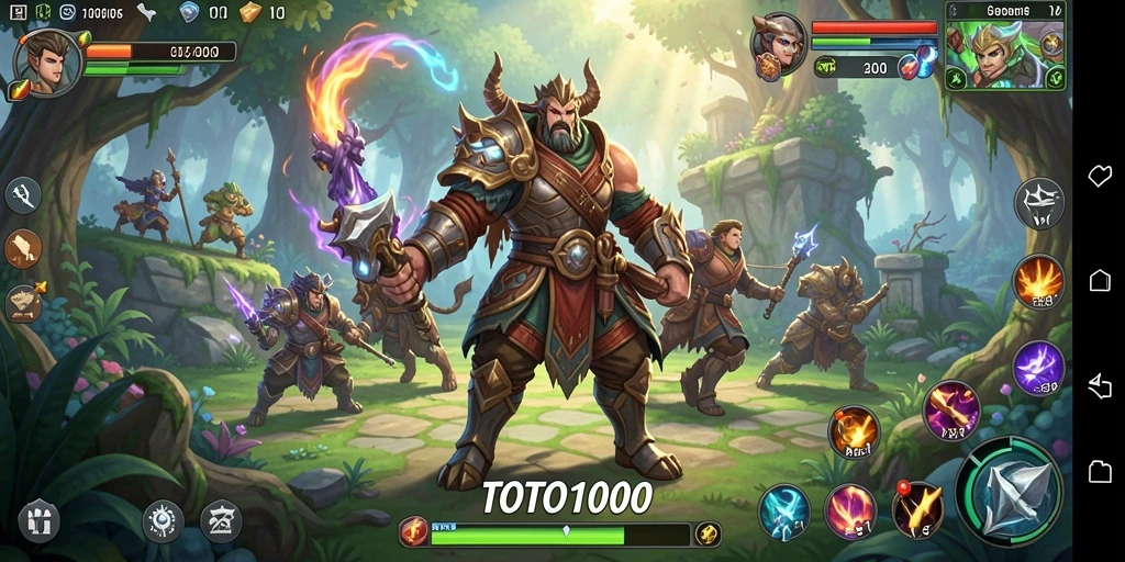 Tampilan gameplay TOTO1000 yang menawan dan mendebarkan.